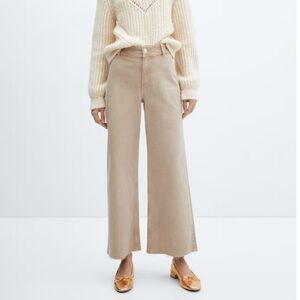 Mango Catherine Wide-Leg Culottes